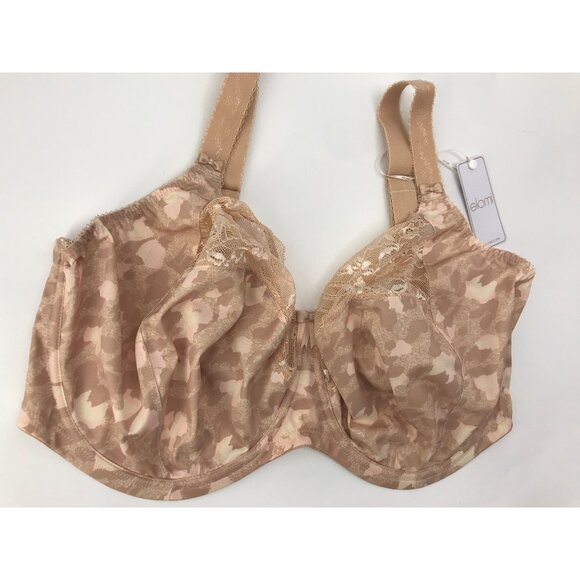 Elomi Morgan Underwire Bra Toasted Almond 36M NEW - Picture 3 of 6